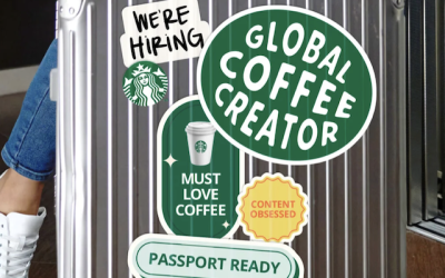 Starbucks to employ two creators to travel the world and tell its story
