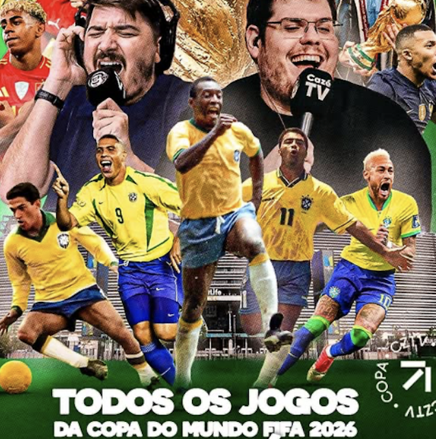Brazilian YouTube channel CazéTV to show every match from the 2026 FIFA World Cup in game-changing deal