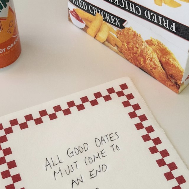 Amelia Dimoldenberg calls time on Chicken Shop Date